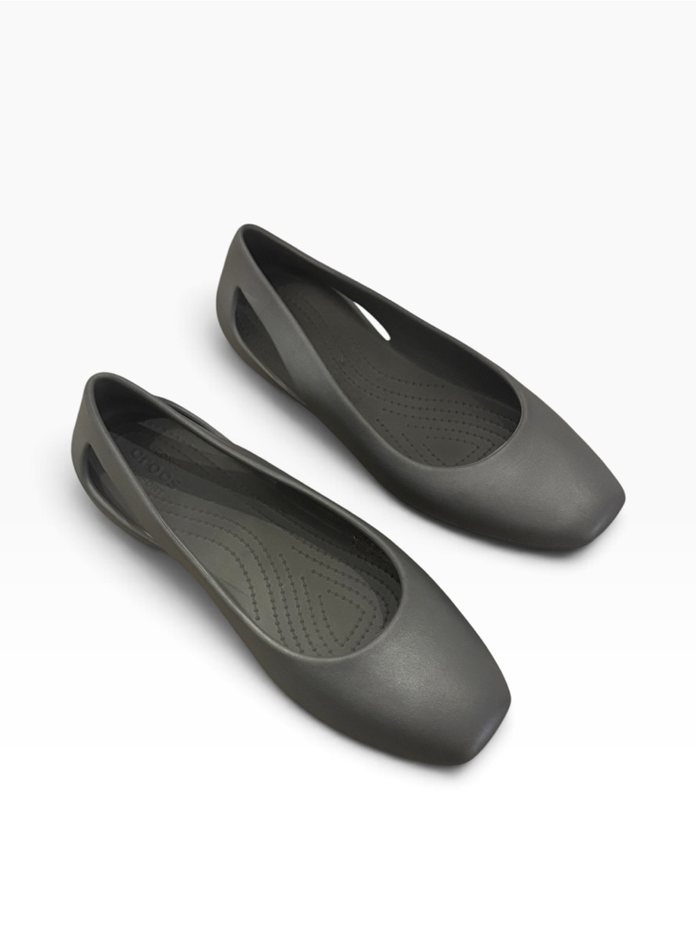 Crocs Women's Sloane Gray Flats women’s size 10